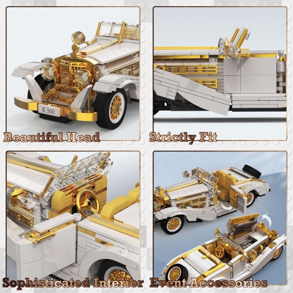 JMB brick kit Classical car K500 50101 -- products page main img 5