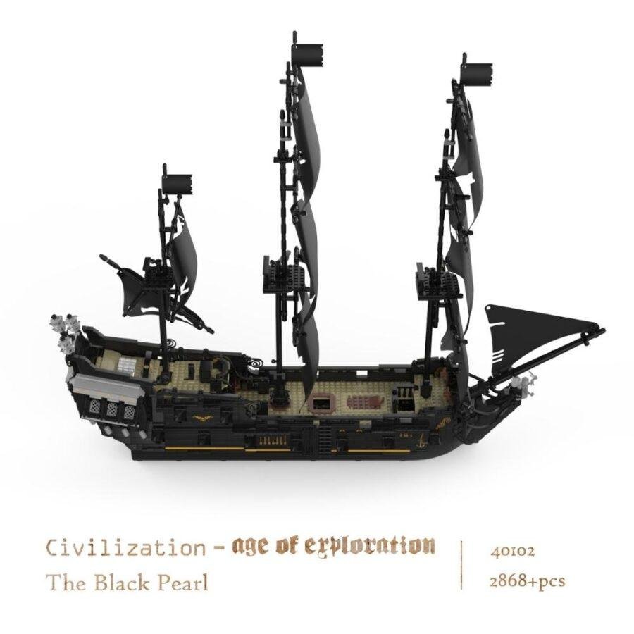 B.P Pirate Ship 40102 - jmb 5