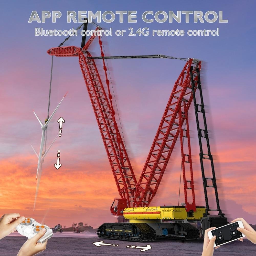 JMBricklayer RC Crawler Crane 61119 -4