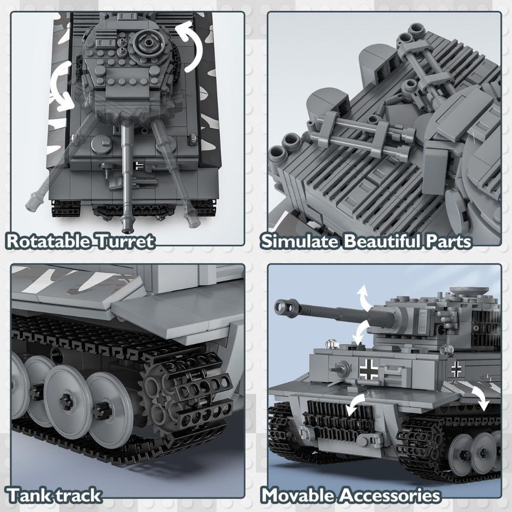 JMB RC Tiger Tank 61501 - main products img 5