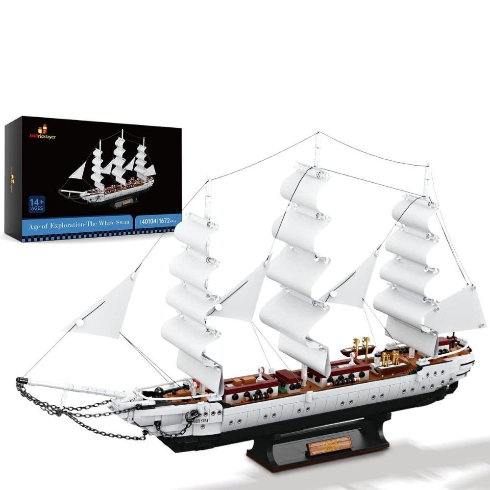 JMBricklayer JMB The White Swan Ship 40104 - 1