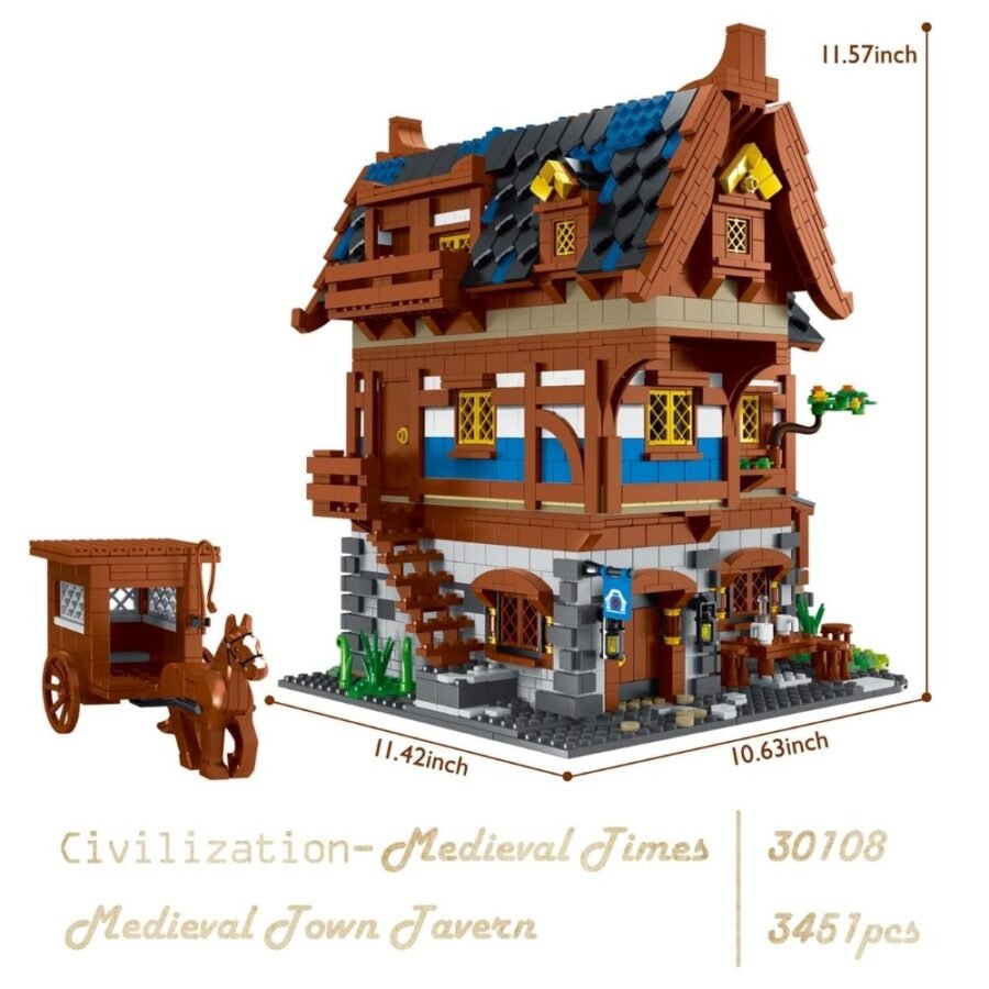 JMBricklayer JMB Medieval Town Tavern 30108 - 02