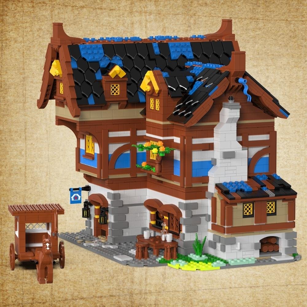JMBricklayer JMB Medieval Town Tavern 30108 - 03