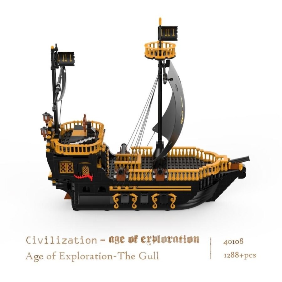 JMBricklayer JMB The Gull Pirate Ship 40108 - 05