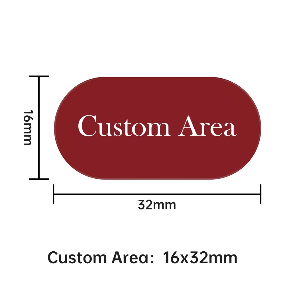 JMBricklayer-JMB-Tile Round 2x4-Custom Printing Custom Area Display