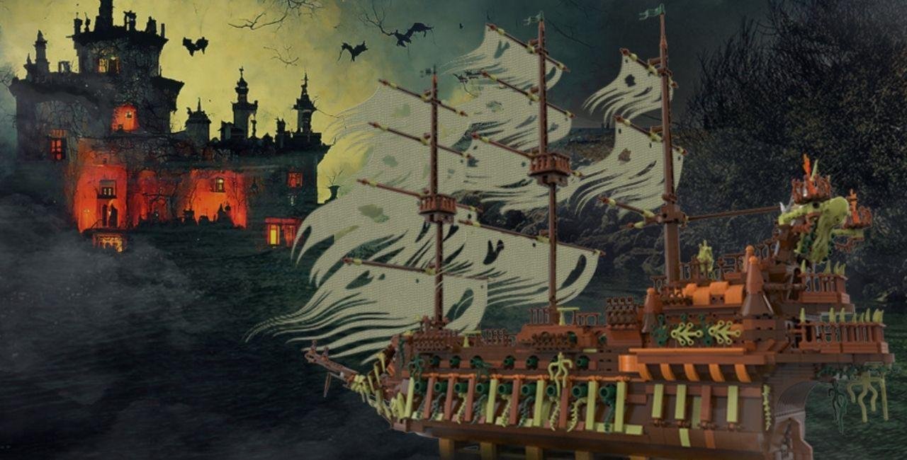 JMBricklayer JMB-Flying Dutchman Ship Model 40101-the Feature