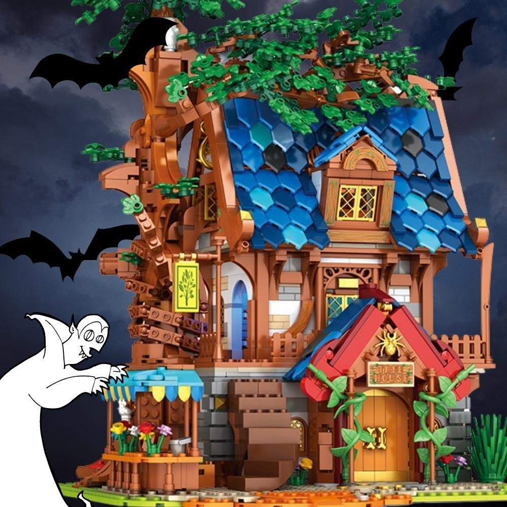 JMBricklayer JMB Medieval Buildings Series Giveaway - Medieval Tree House 30106