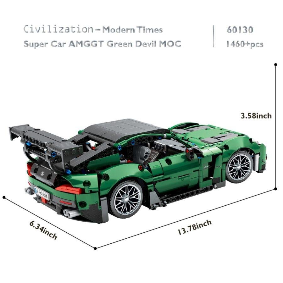 JMBricklayer JMB AMGGT Green 60130 - lego type toys - product img 3
