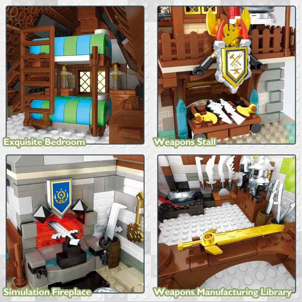 JMBricklayer JMB Medieval Blacksmith Shop 41105 - PRODUCTS IMG 3