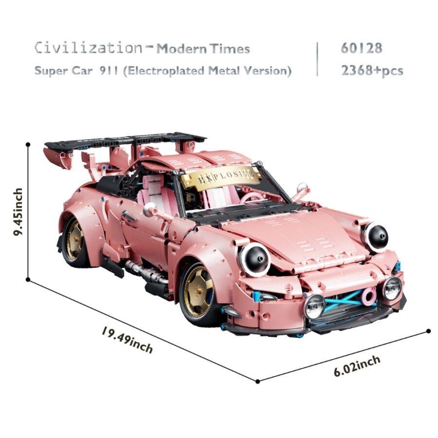 JMBricklayer JMB Porsche RWB 911 Pink 60129 - products img 2