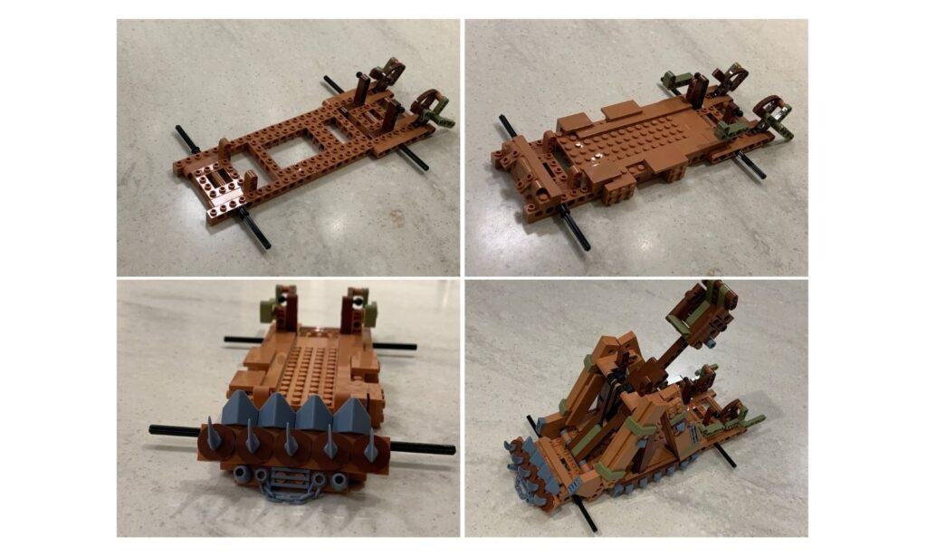 JMBricklayer JMB-Review on 30001 Medieval weapon set-The building process