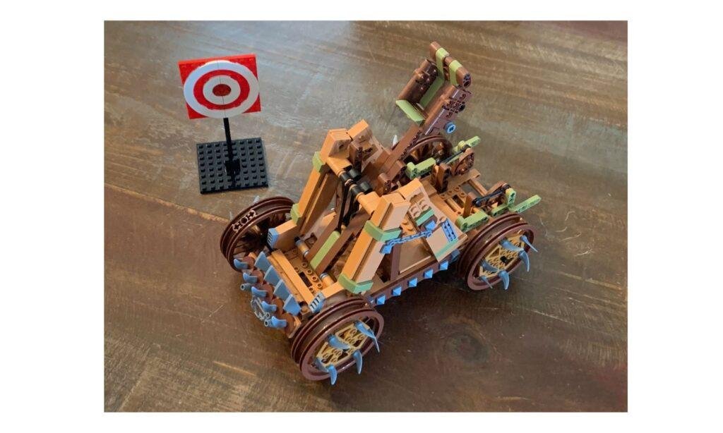 JMBricklayer JMB-Review on 30001 Medieval weapon set-The catapult