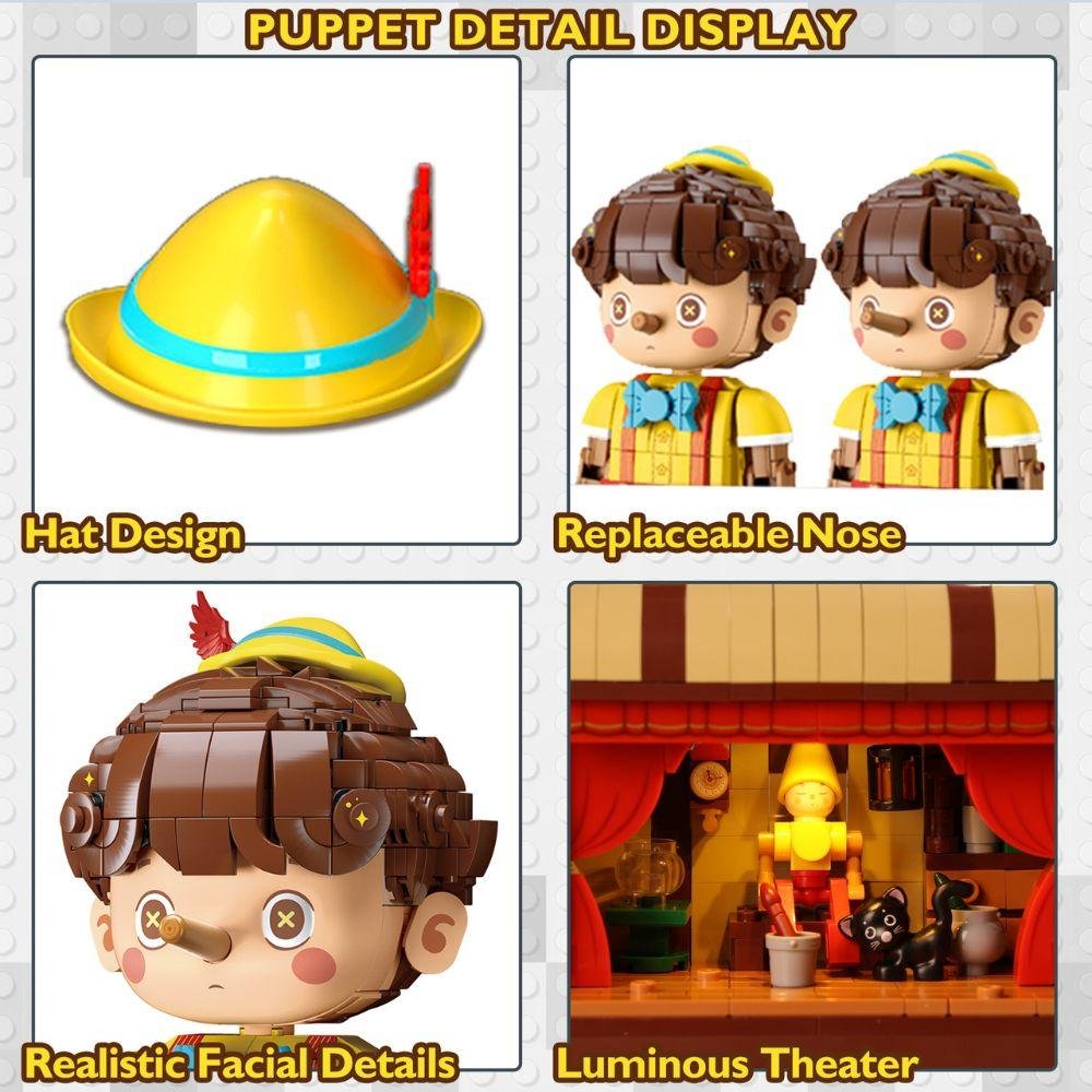 JMBricklayer JMB-Fantastic Ideas-Puppet Show 70002-04