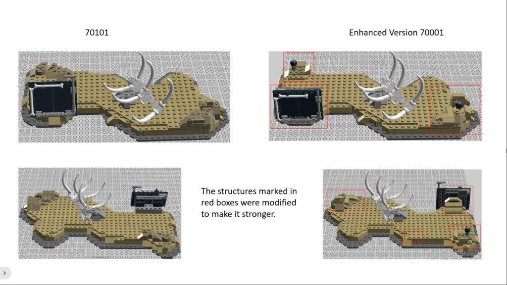 JMBricklayer JMB Upgrade T-Rex 70101 to 70001-01