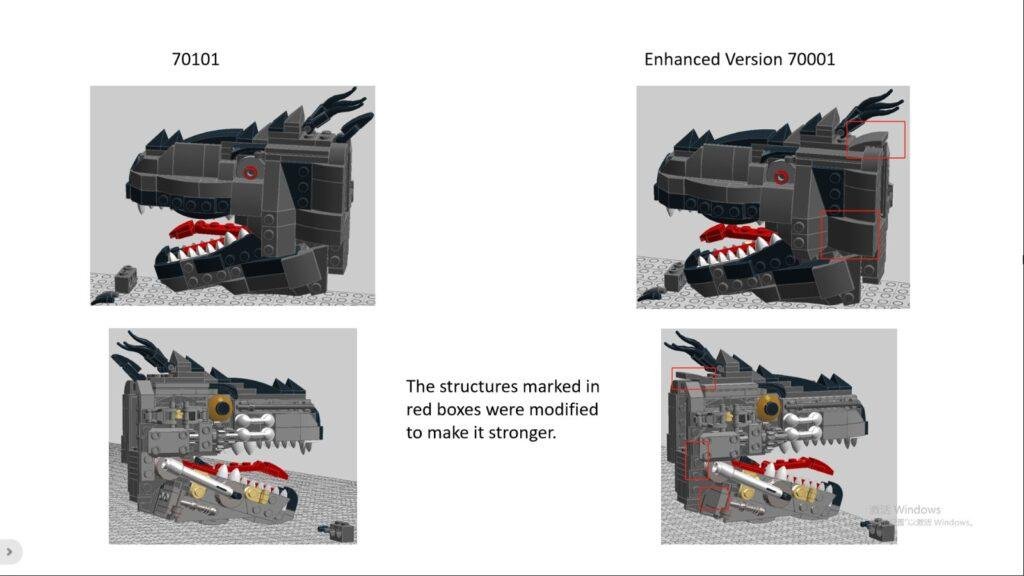 JMBricklayer JMB Upgrade T-Rex 70101 to 70001-02