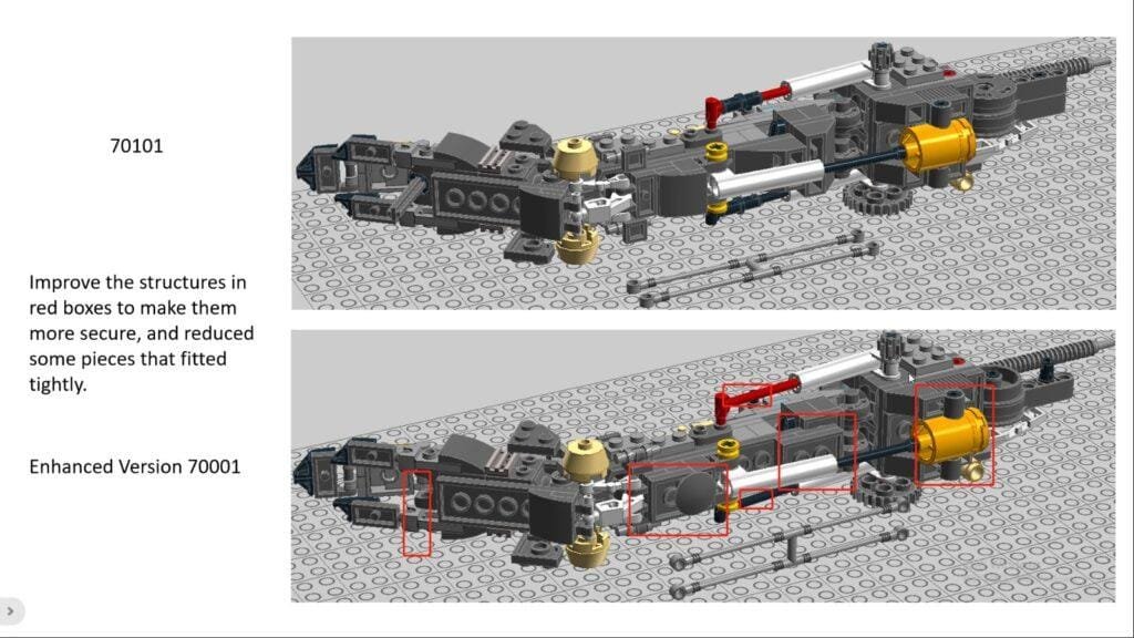 JMBricklayer JMB Upgrade T-Rex 70101 to 70001-06