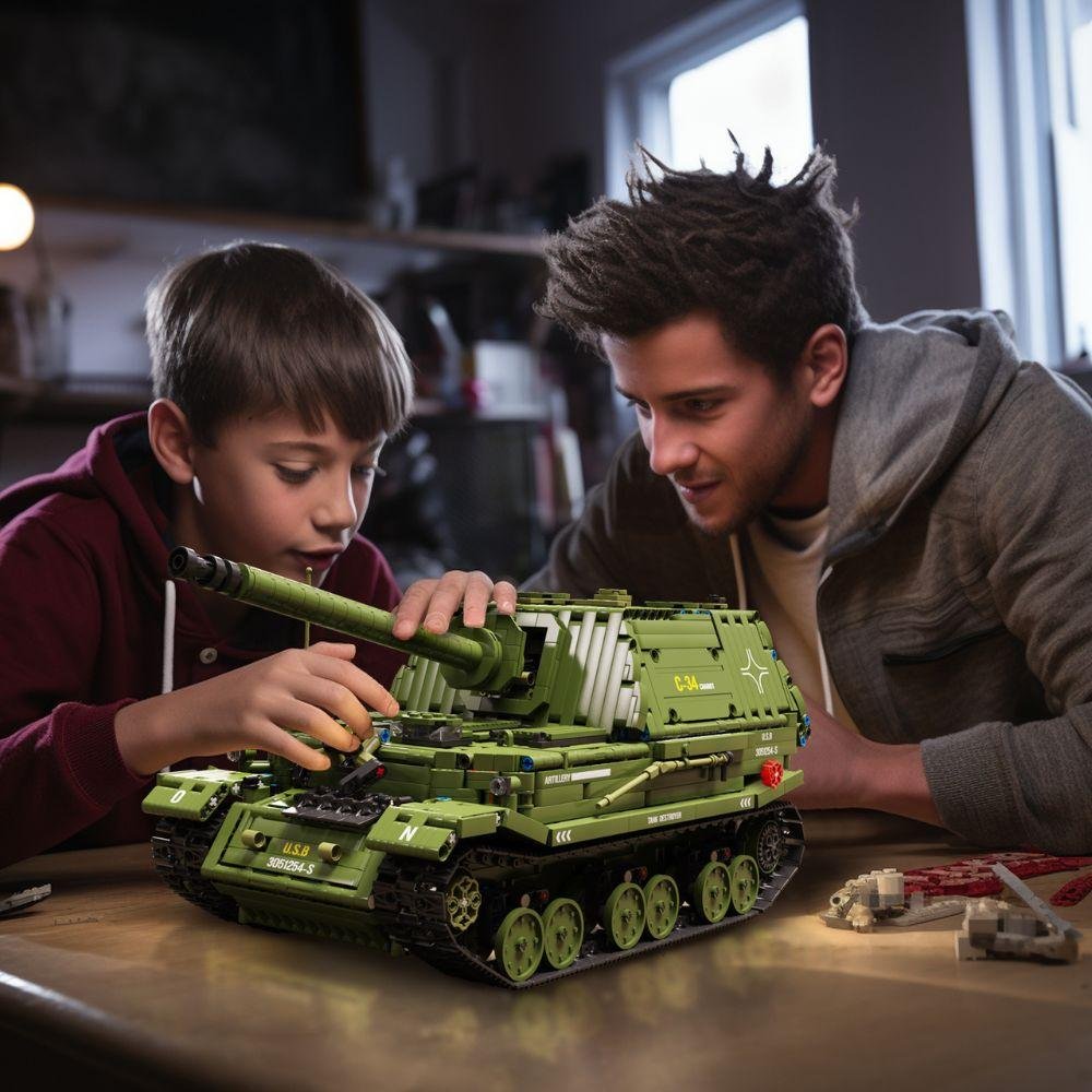 JMBricklayer lego-compatible brick set toy -Tiger P Tank 61509 product IMG7