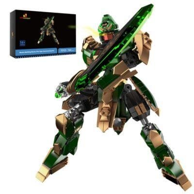 JMBricklayer Lego-compatible brick set toy-Five Tiger Generals-GuanYu 70125 IMG1