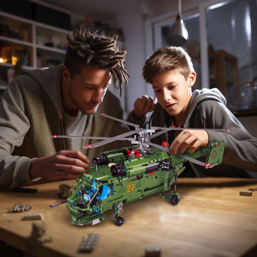 JMBricklayer Lego-compatible brick set toy-Ka-27 Helicopte 61510 IMG6