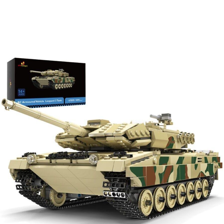 JMBricklayer Lego-compatible brick set toy-RC Leopard 2 Tank 61503 IMG1