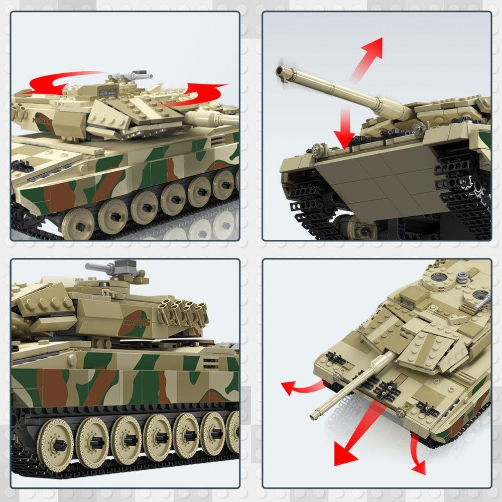 JMBricklayer Lego-compatible brick set toy-RC Leopard 2 Tank 61503 IMG5
