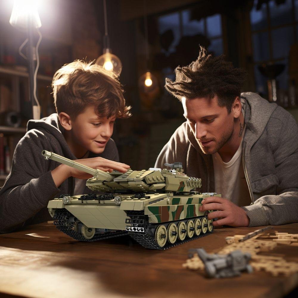 JMBricklayer Lego-compatible brick set toy-RC Leopard 2 Tank 61503 IMG6