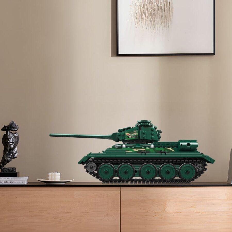 JMBricklayer RC T-34 Medium Tank 61511 brick set toy - img 3