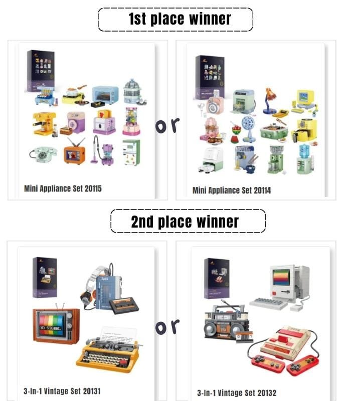 JMBricklayer comment share winners prizes -2