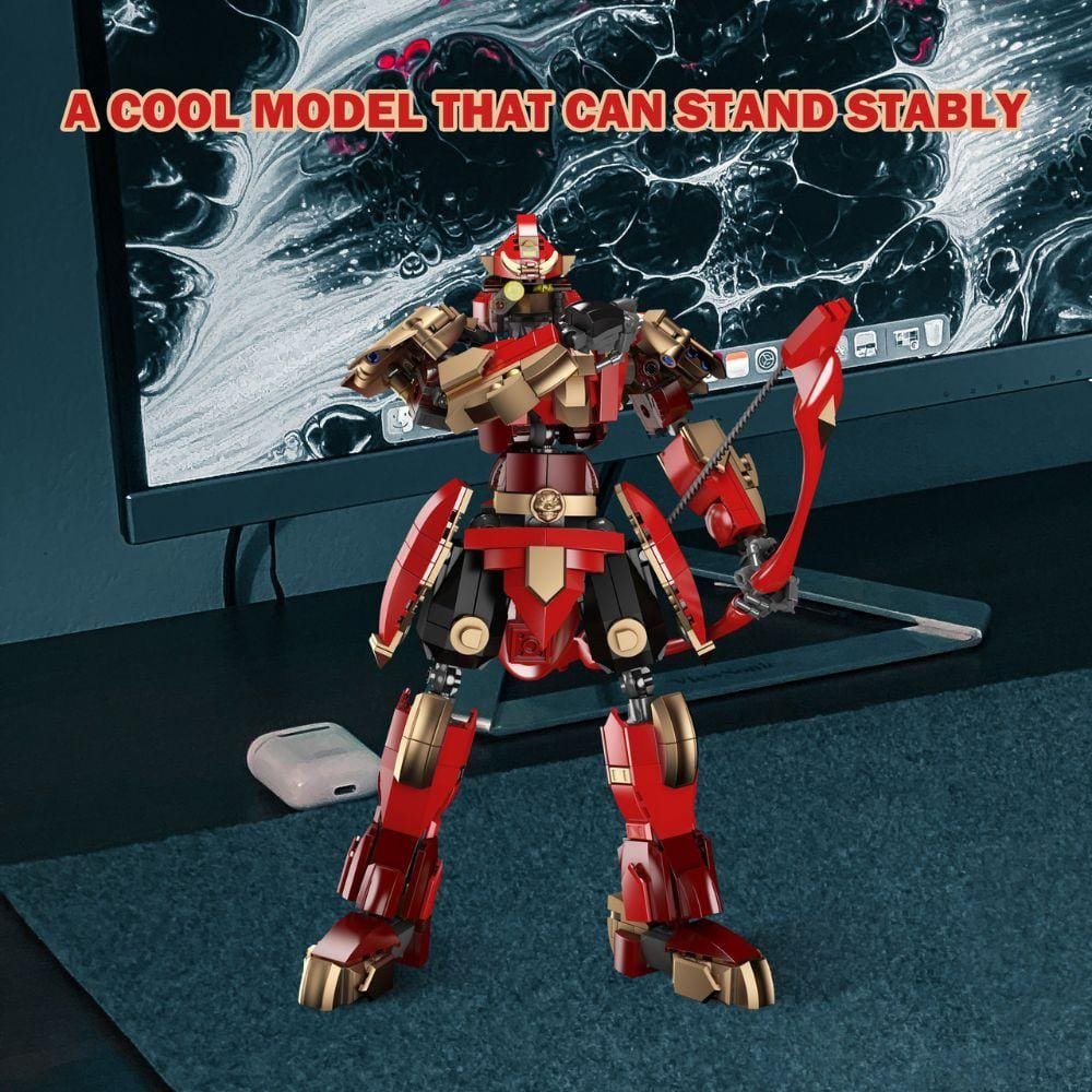 JMBricklayer Five Tiger Generals-HuangZhong 70129 Brick Toys Set IMG5