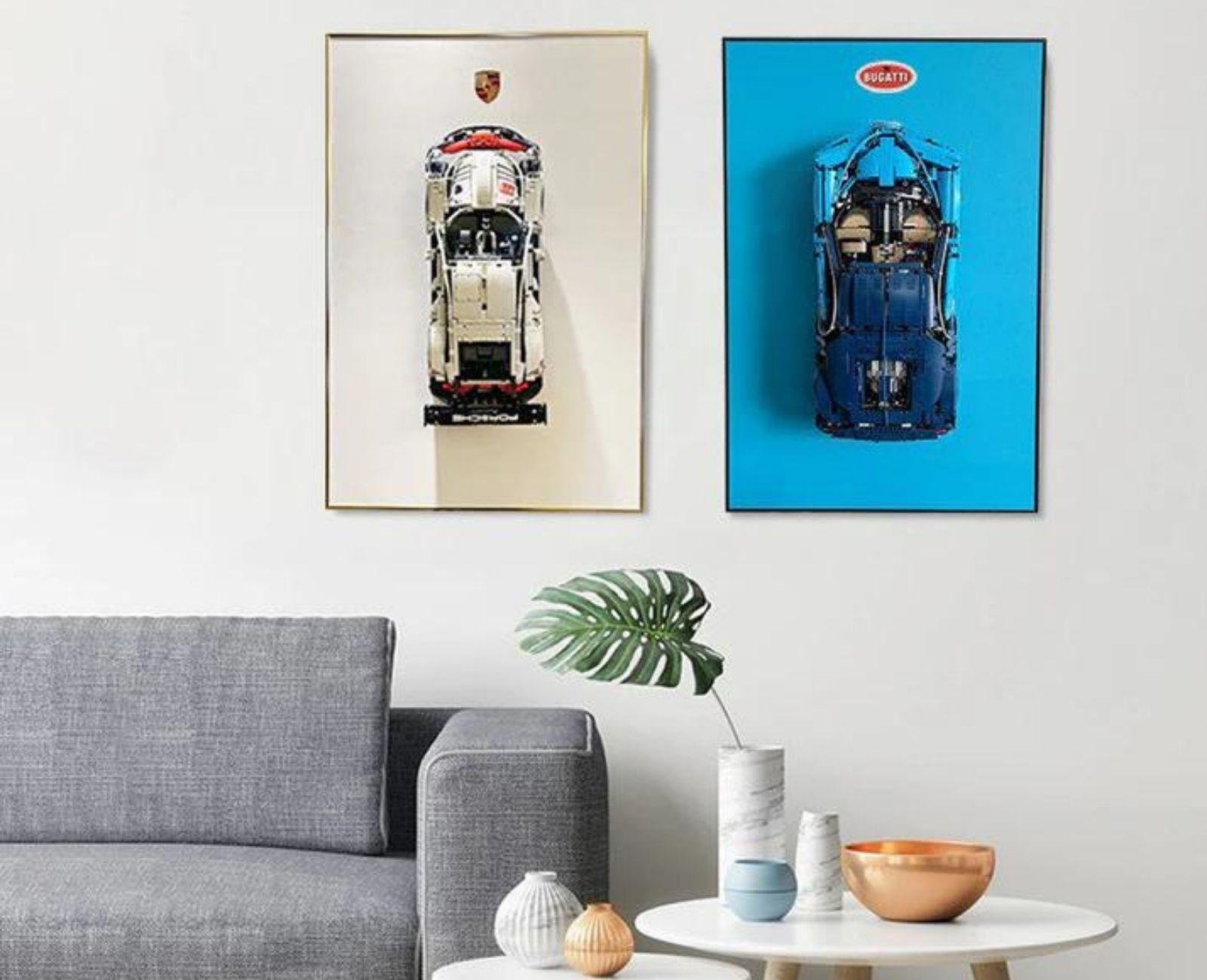 JMBricklayer JMB- Best Lego Display Ideas- Hanging Frame