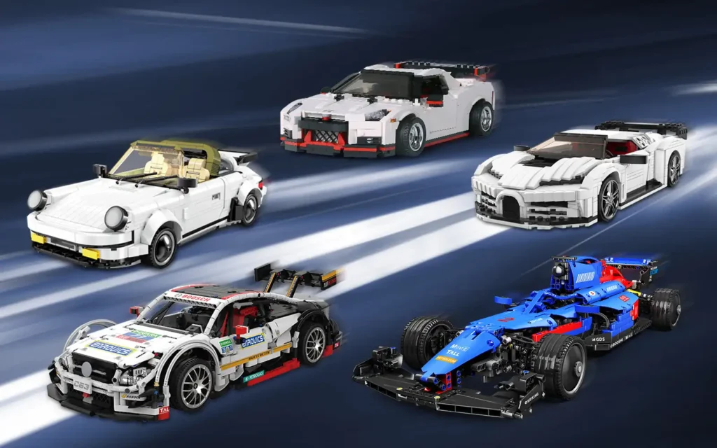 JMBricklayer JMB-Lego vs Mould King-JMBricklayer Car Collection
