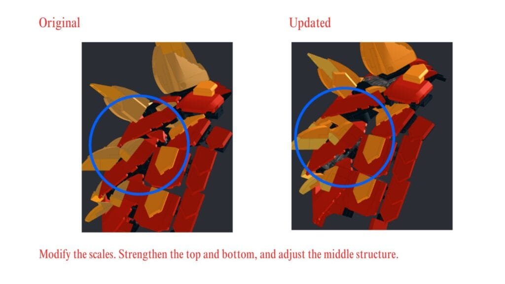 JMBricklayer JMB-Upgrade Details on Dragon Head 70105-9