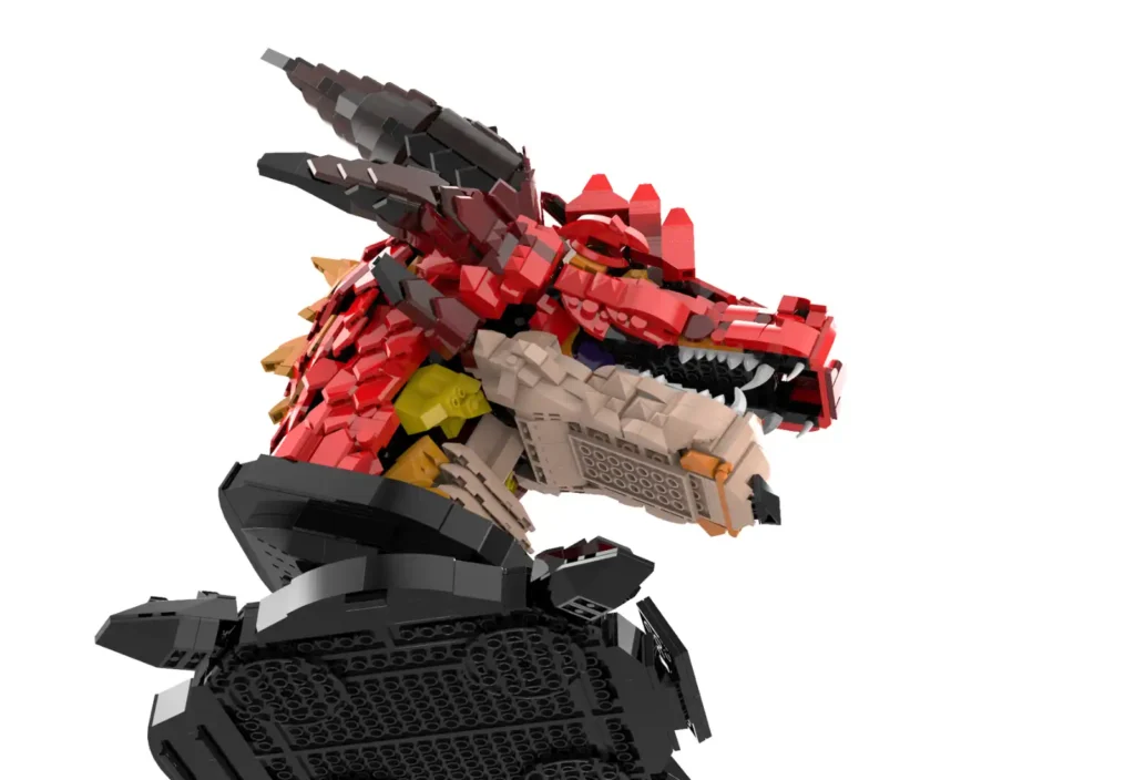 JMBricklayer JMB-Upgrade Details on Dragon Head 70105-The Right-New