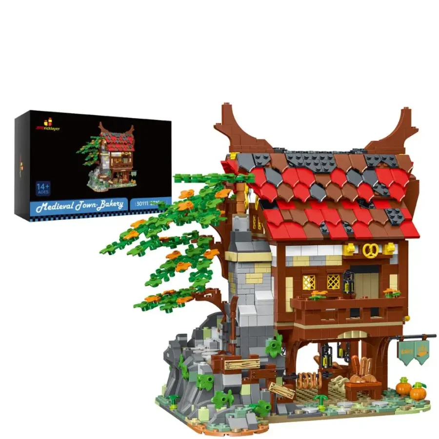 JMBricklayer Medieval Town-Bakery 30111 Brick Toys Set IMG1