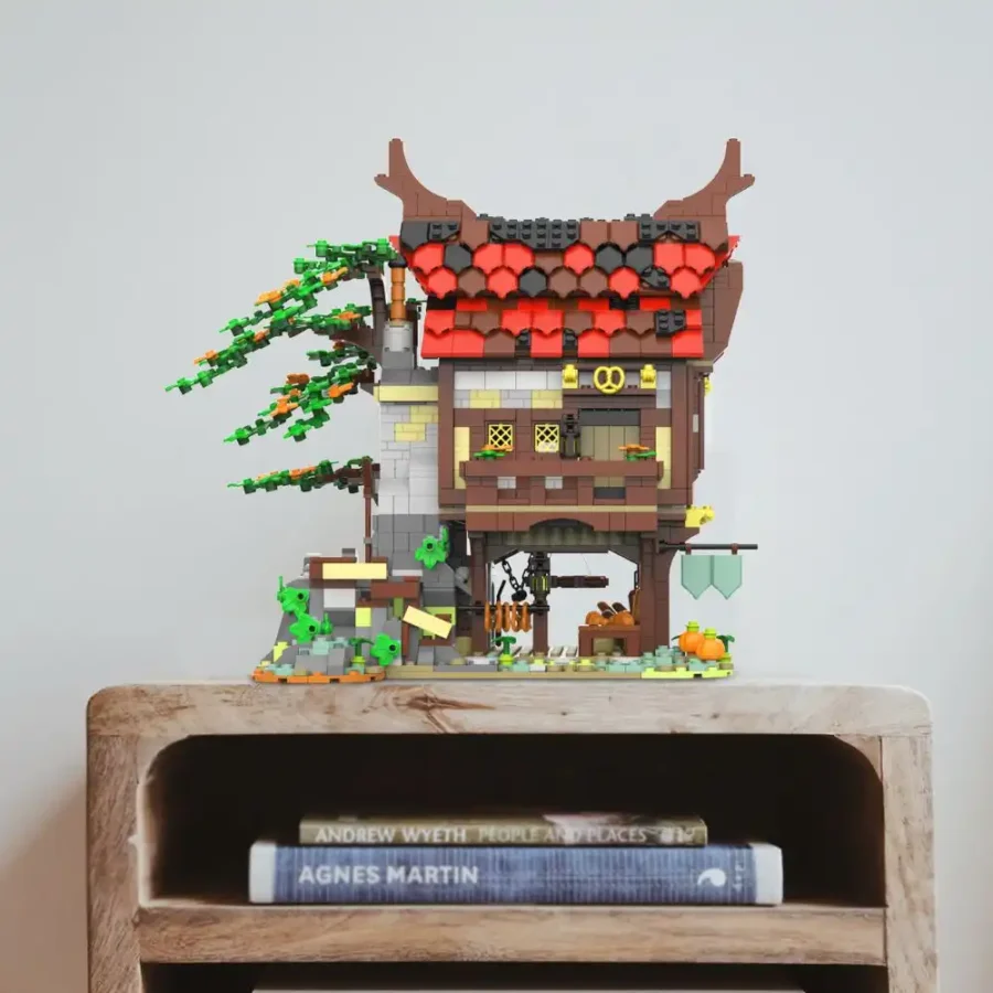 JMBricklayer Medieval Town-Bakery 30111 Brick Toys Set IMG3