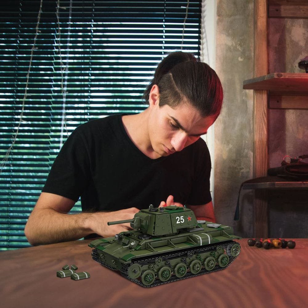 JMBricklayer RC Armoured Vehicle KV-1 Tank 61515 Brick Toys Set IMG6