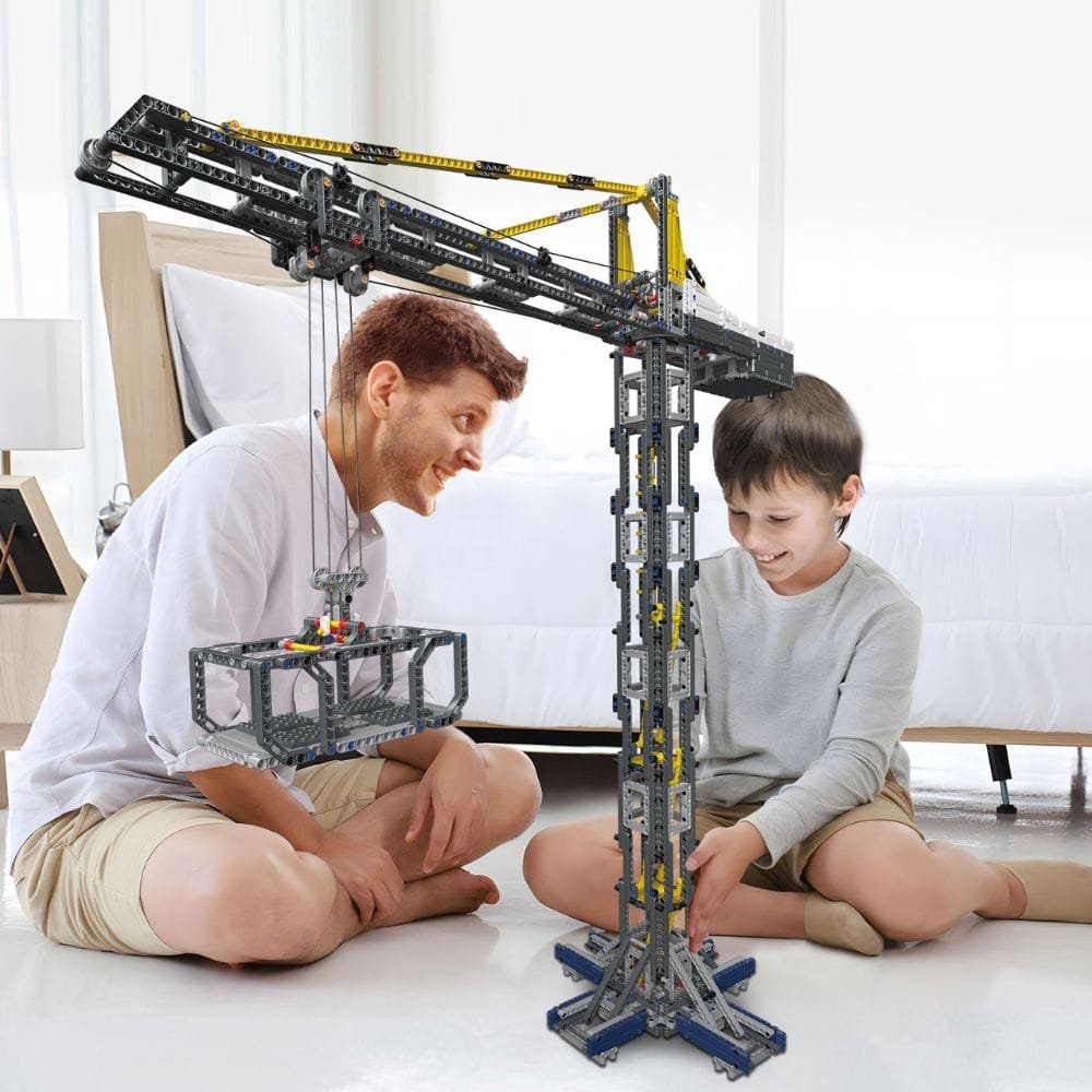 JMBricklayer RC Construction Vehicle Tower Crane 61126 Brick Toys Set IMG5