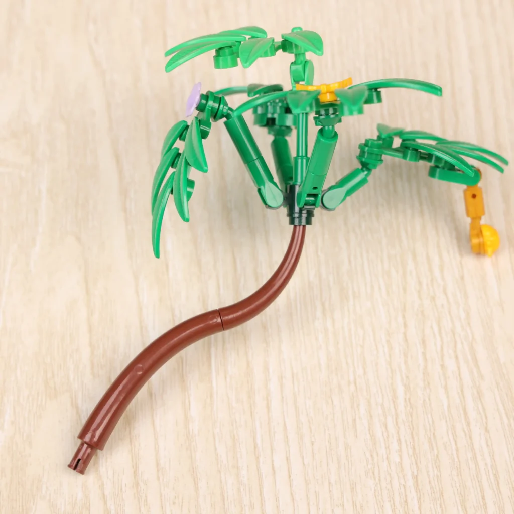 JMBricklayer JMB-Money Tree 20008 Set DIY Guide-Connecting the stem and leaves-05