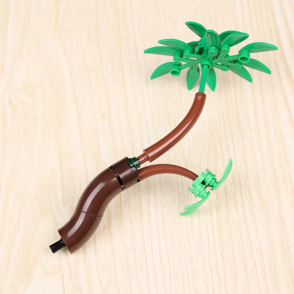 JMBricklayer JMB-Money Tree 20008 Set DIY Guide-Connecting the stem and leaves-06