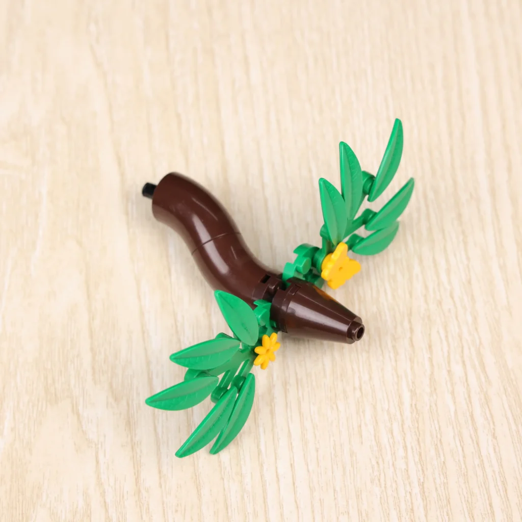 JMBricklayer JMB-Money Tree 20008 Set DIY Guide-Connecting the stem and leaves-07