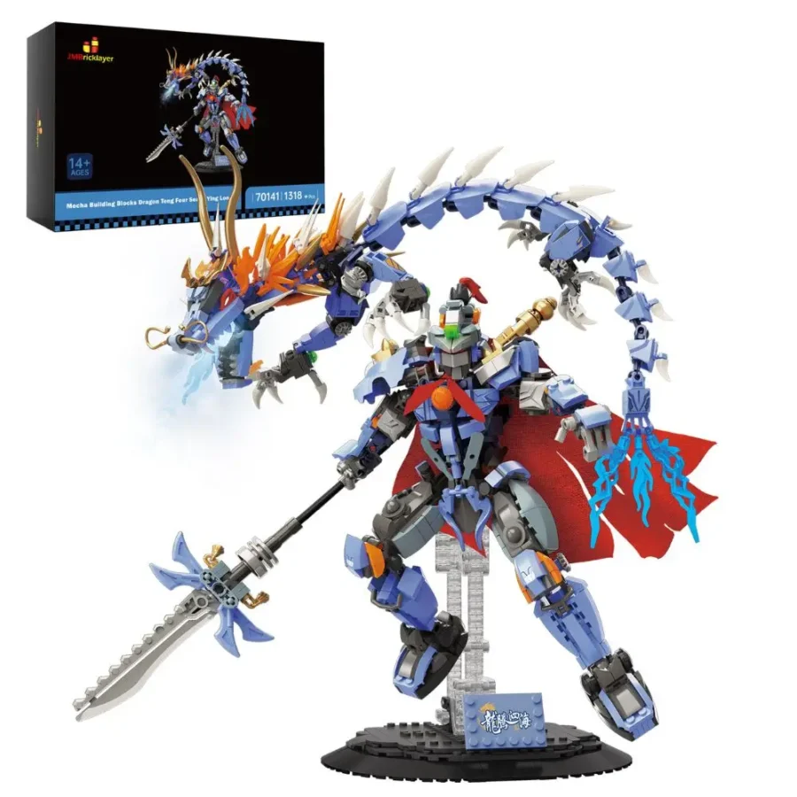 JMBricklayer Mecha Dragon Teng Four Seas - Ying Long 70141 Brick Toys IMG1