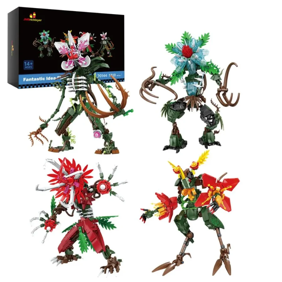 JMBricklayer Flower Monster 70144 Brick Toys IMG1