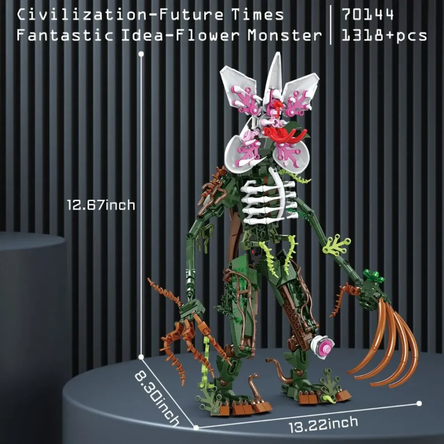 JMBricklayer Flower Monster 70144 Brick Toys IMG5