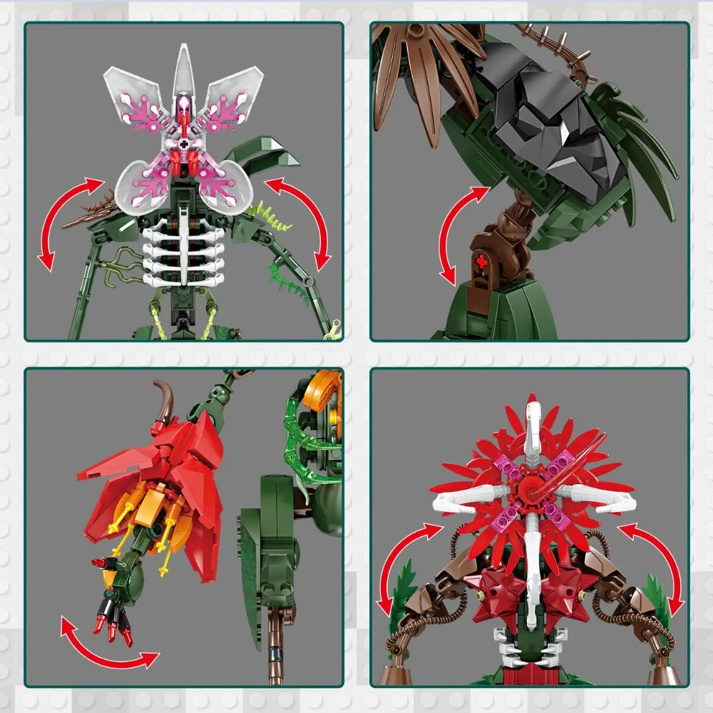 JMBricklayer Flower Monster 70144 Brick Toys IMG6
