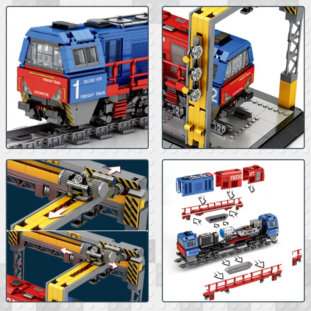JMBricklayer Freight Train 51106 Brick Toys IMG5