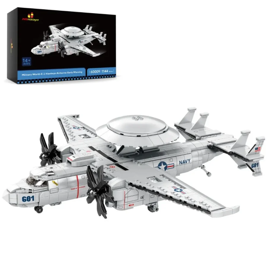 JMBricklayer Military World-E-2 Hawkeye Airborne Early Warning 60009 Brick Toys IMG1