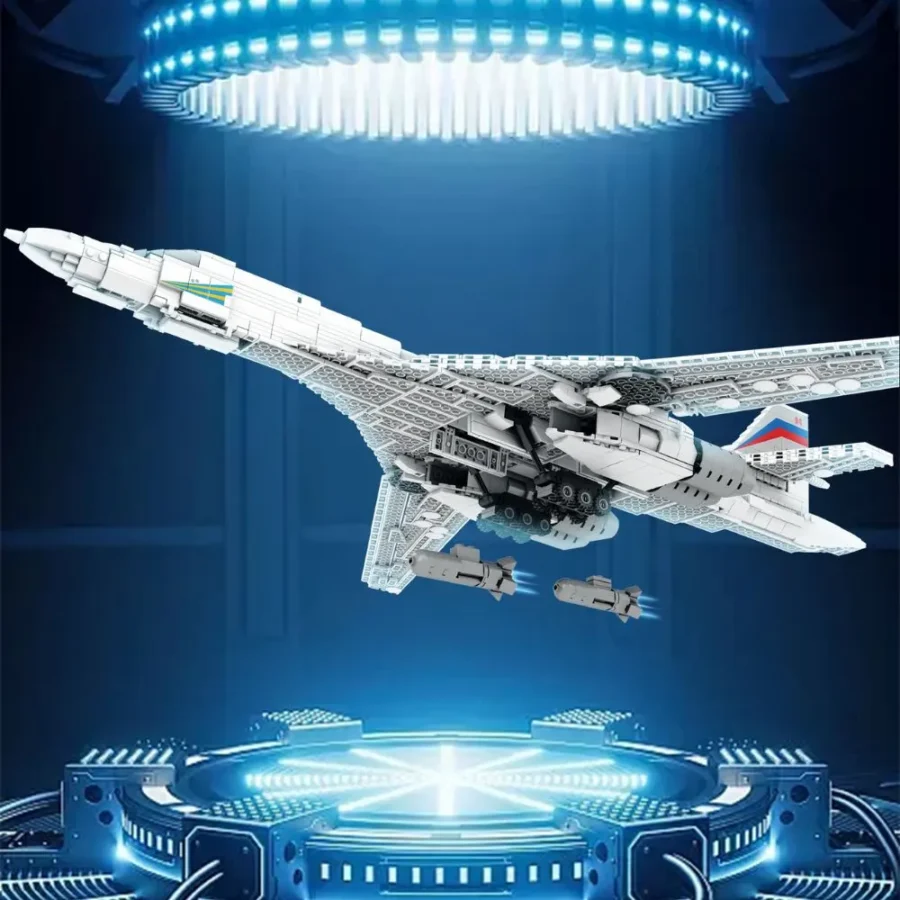 JMBricklayer Military World-Tu-160 Strategic bomber 60007 Brick Toys IMG4