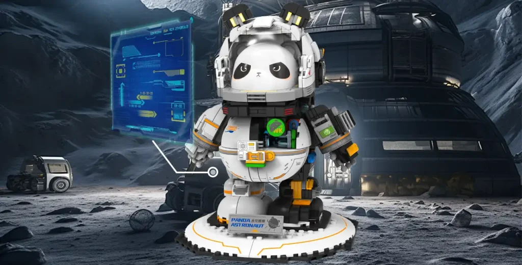 JMBricklayer JMB-New Space Astronaut Panda 70005 Released-Featured Image