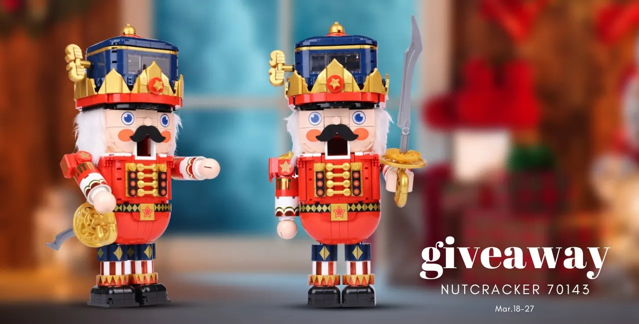 Nutcracker 70143 Giveaway cover