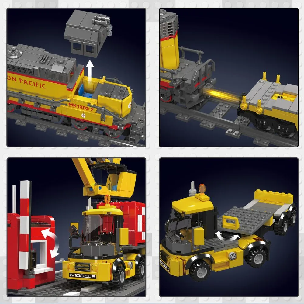 JMBricklayer EMD SD40-2 Diesel Locomotive 51109 Brick Toy IMG5
